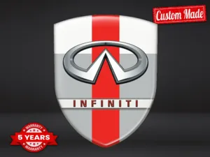 Infiniti Autocollants Logo Perso Course Universel Luxe